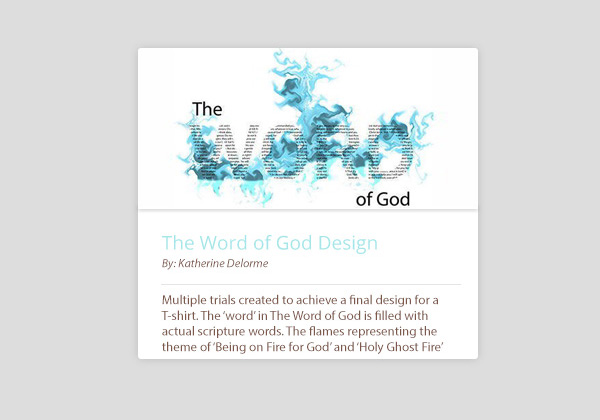 word of God piece