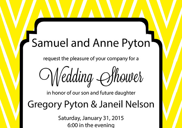 Wedding Invitation