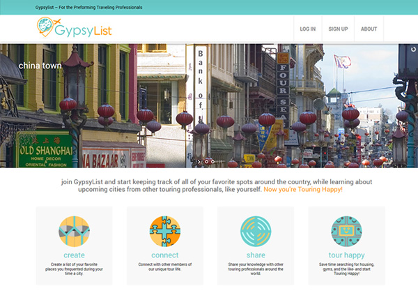 website creation gypsylist