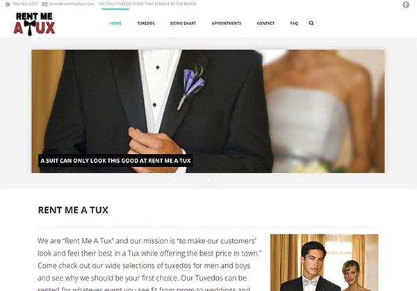 tuxedo rental site